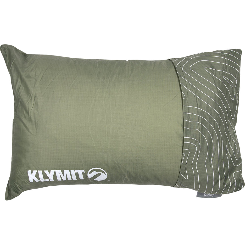 Klymit Drift Travel Pillow Regular Size Green