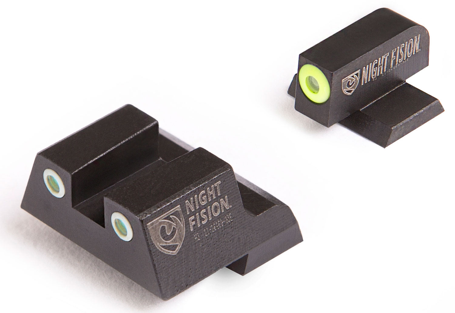 Night Fision CNK027003YGW Canik Tritium Sights Green Yellow Front/White Ring Rear TP9SF/TP9SF Elite
