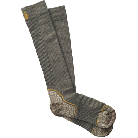 Lacrosse Copper Merino Socks Lightweight Over the Calf OD Green Med