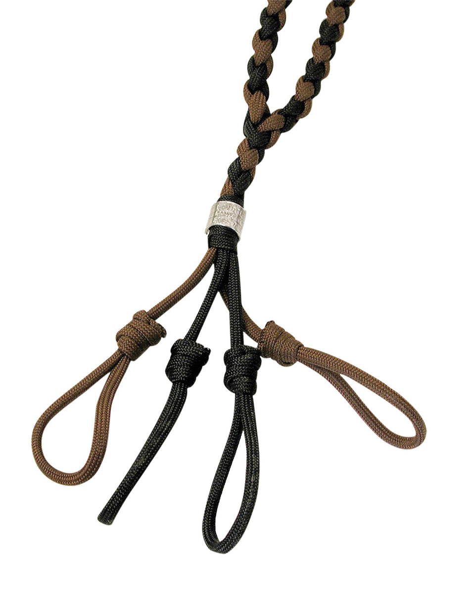 Haydel's DL98 Deluxe Four Call Camo Paracord Lanyard 22 Inch with 4 Loops