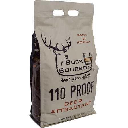 Buck Bourbon 110 Proof All-Natural Deer Attractant, 8 lb Pouch