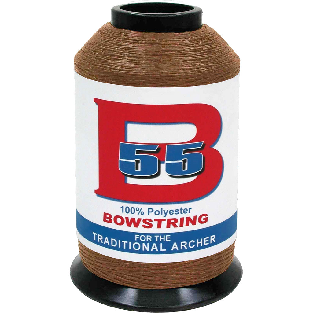 BCY B55 Dark Brown Bowstring Material 1/4 lb. Polyester