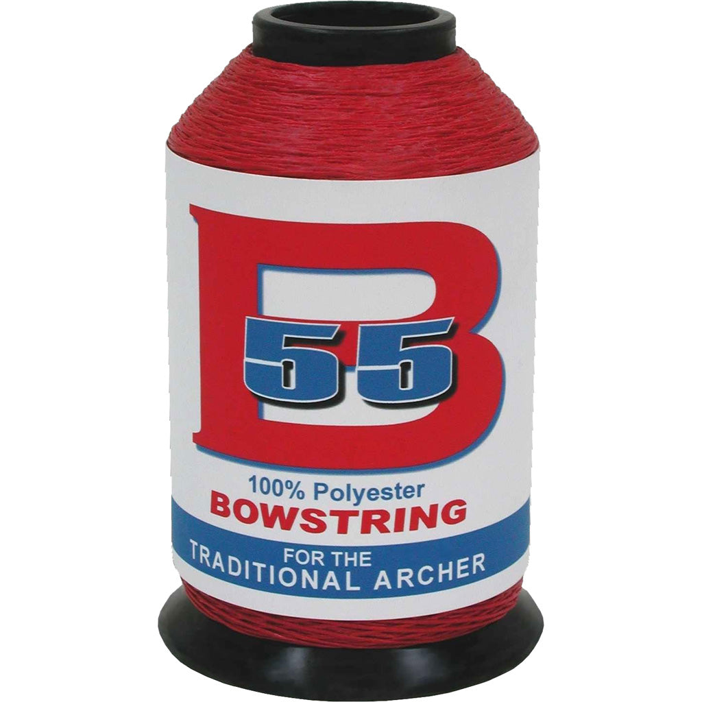 BCY B55 Red Bowstring Material 1/4 lb. Polyester