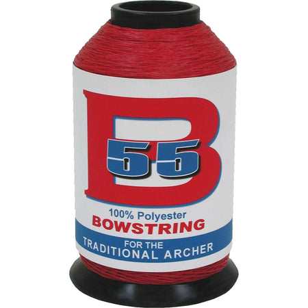 BCY B55 Red Bowstring Material 1/4 lb. Polyester
