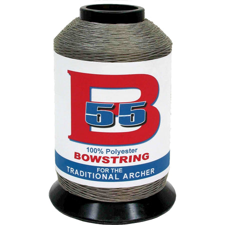 BCY B55 Silver Bowstring Material 1/4 lb. Polyester