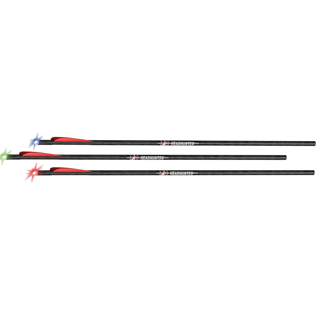 Barnett Headhunter 20 in. Carbon Crossbow Bolts Lighted Nocks 3-Pack