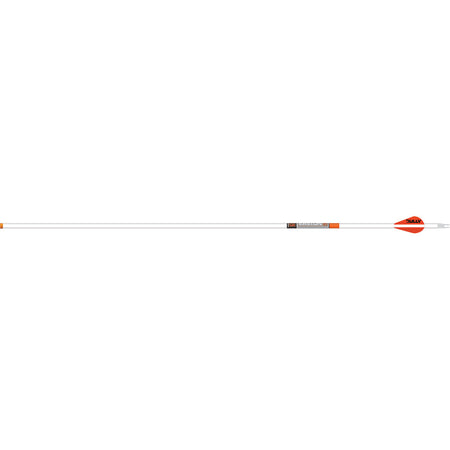 Easton Whiteout 6.5MM 300 Spine 2-Inch Bully Vane Arrow 6PK