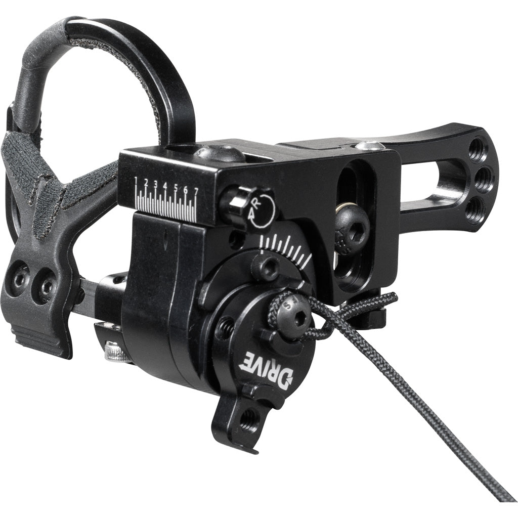 Ripcord Drive Cage Arrow Rest LH Black with Ball Bearing Drive