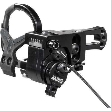 Ripcord Drive Cage Arrow Rest LH Black with Ball Bearing Drive