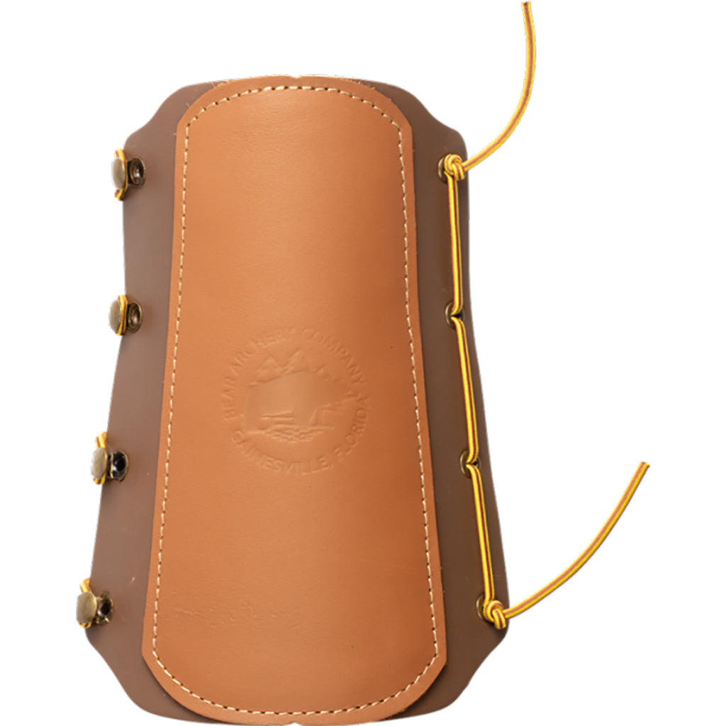 Fred Bear Traditional Logo Arm Guard 100% Leather