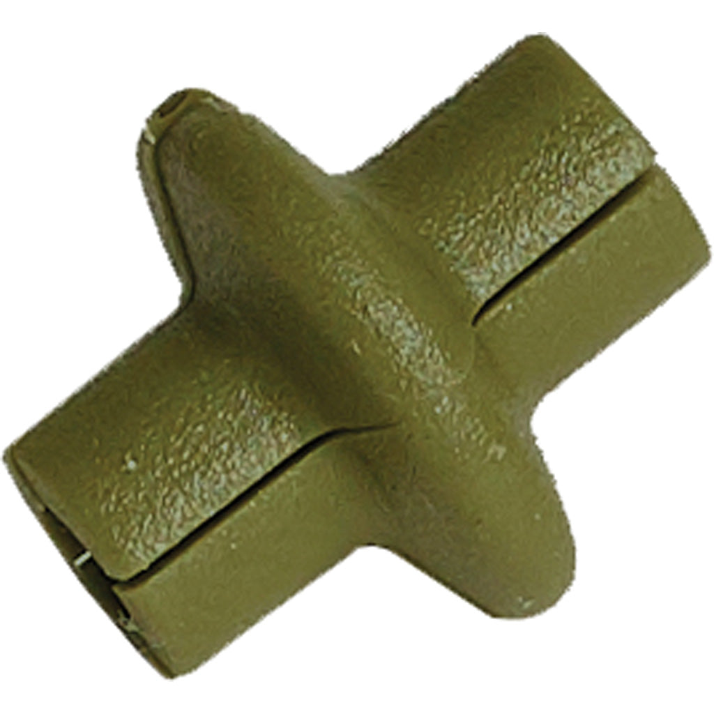 Pine Ridge Archery Kisser Button Slotted Olive Green Single Pack