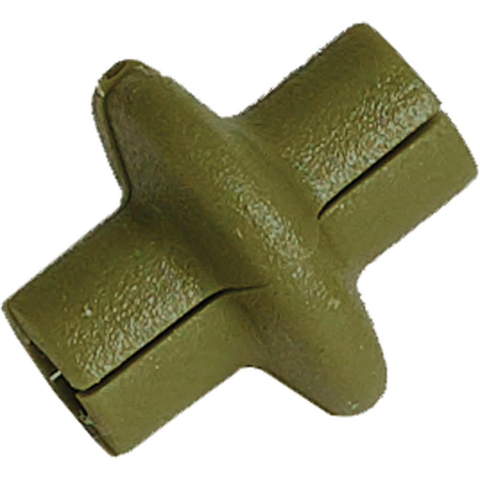 Pine Ridge Archery Kisser Button Slotted Olive Green Single Pack