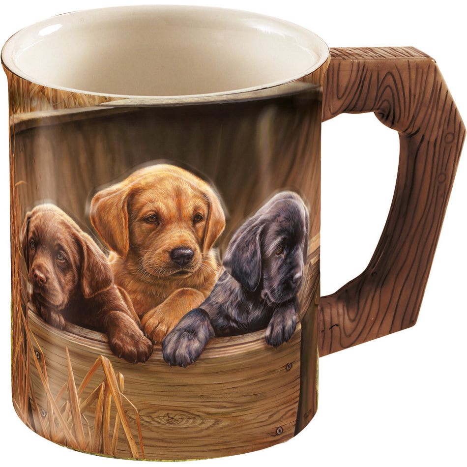 Wild Wings All Hands on Deck Wildlife Sculpted Coffee Mug