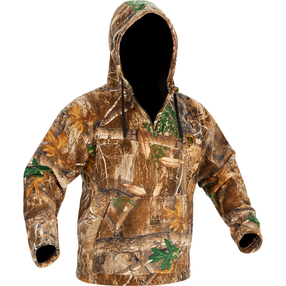 Arctic Shield Heat Echo 1/4 Zip Sherpa Fleece Hoodie Realtree Edge Medium