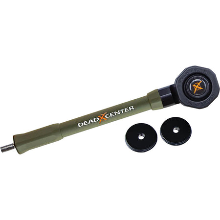 Dead Center Verge Archery Stabilizer Green 9 Inch