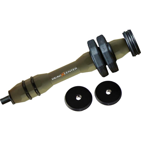 Dead Center Dead Silent Carbon V2 Hunting Stabilizer Green 6"