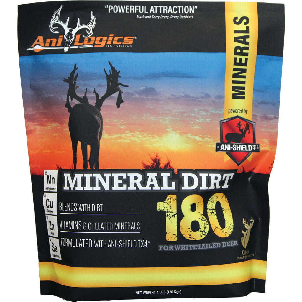 Ani-Logics Mineral Dirt 180 Deer Mineral Mix 4 lb.