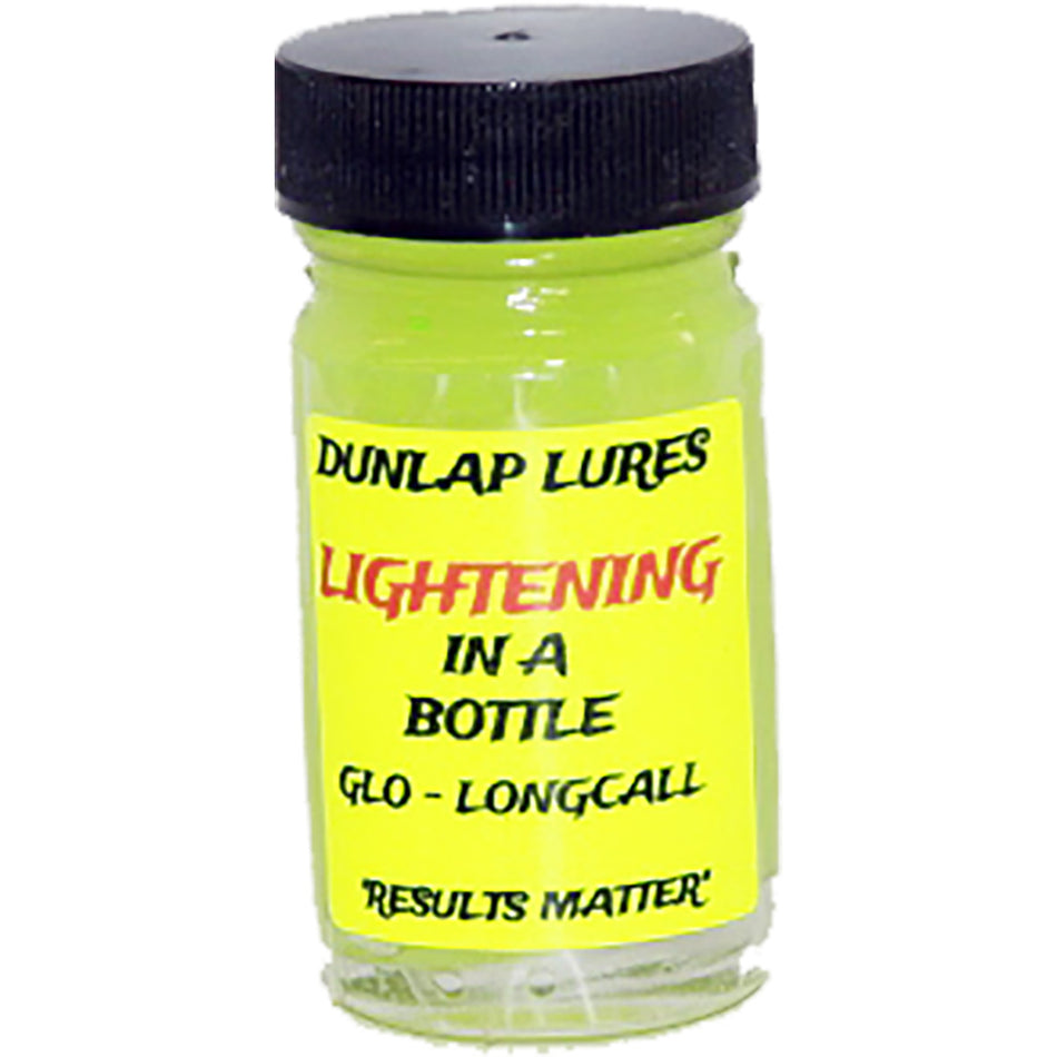 Dunlap Lightning in a Bottle 1 oz. Glow-in-the-Dark Game Lure