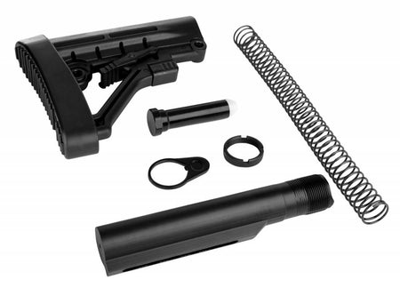 Trinity Force Omega Stock Kit AR-15 Aluminum Steel Rubber Black