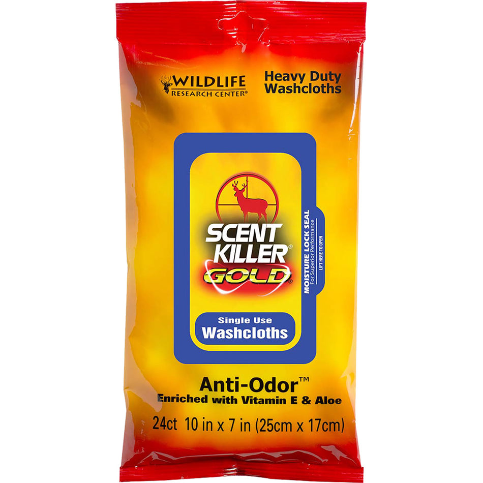 Wildlife Research Gold HD Scent Killer Wipes 12 Pack