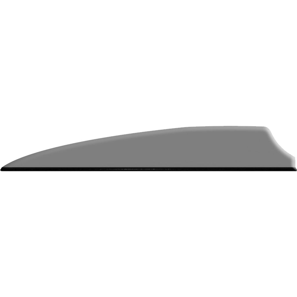 Q2i Fusion X-II Low-Profile Arrow Vanes Grey 3" 100 Pack