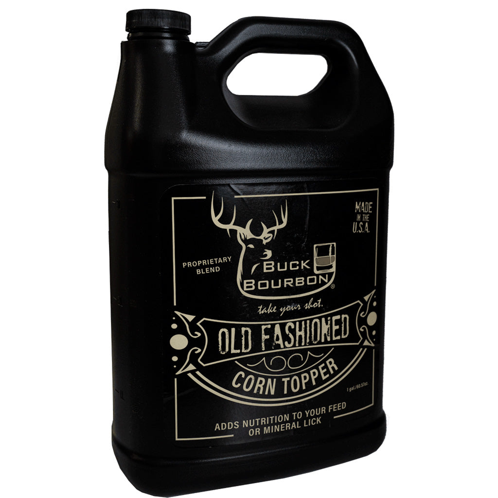 Buck Bourbon Old Fashioned Corn Topper Feed Additive 1 gal