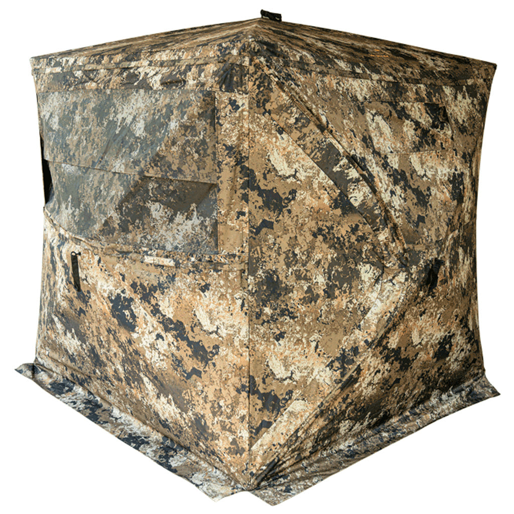 Buck Bourbon Rack House 300+ Large Hub Style Hunting Blind Camo