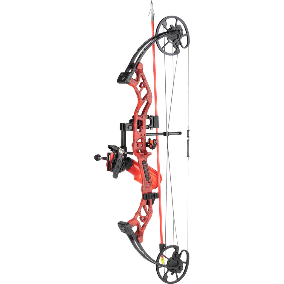 Cajun Sucker Punch Pro Ready-to-Fish Bowfishing Package Red 50 lbs. RH