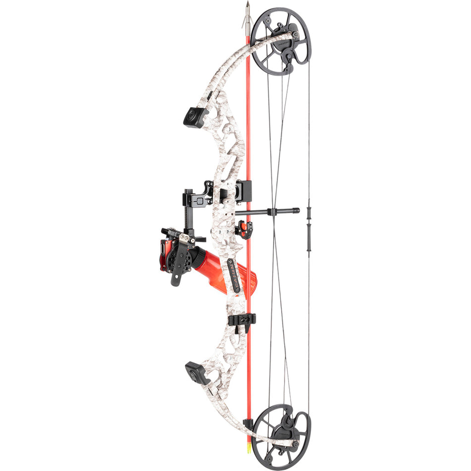 Cajun Sucker Punch Pro Glow Ready-to-Fish Bowfishing Package White 50 lbs. RH
