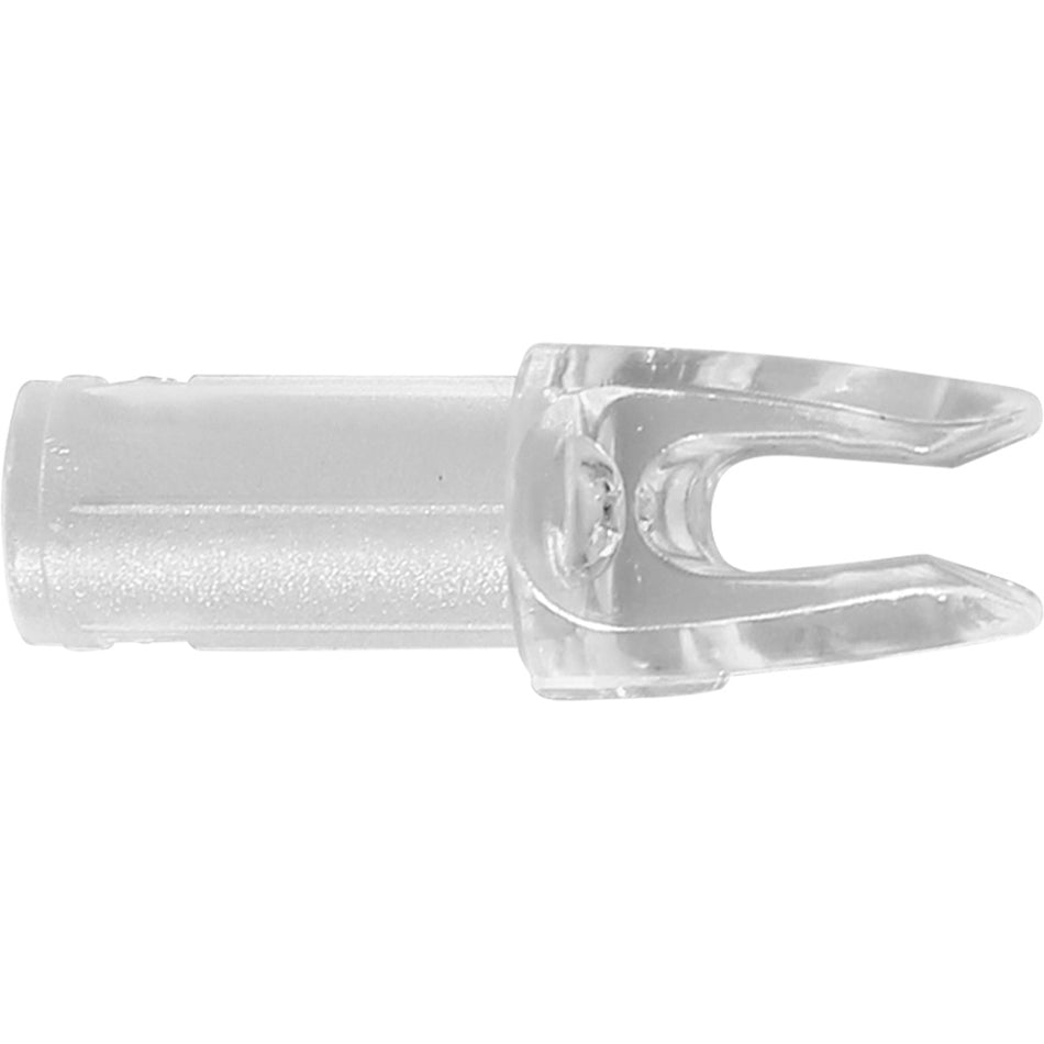 Easton 4mm MicroLite Nocks Deep Six White Replacement 12 pk.