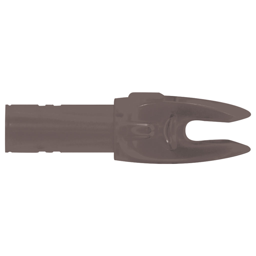 Easton 6mm H Arrow Nocks Smoke Press Fit Indexable 12-Pack