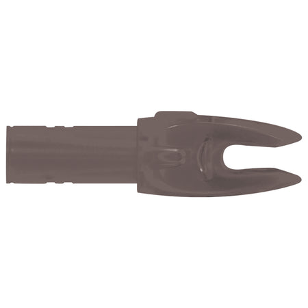 Easton 6mm H Arrow Nocks Smoke Press Fit Indexable 12-Pack
