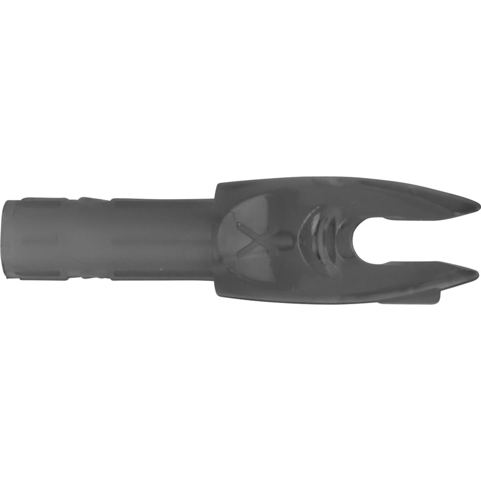 Easton 5mm X Arrow Nocks Smoke for Hunting Arrows 12-Pack