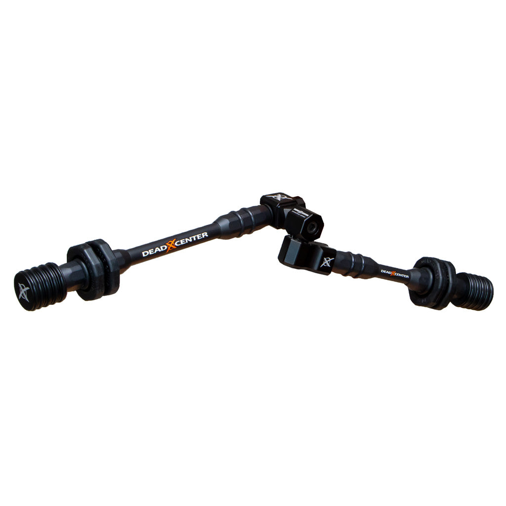 Dead Center Hunter XS Combo Bow Stabilizer Set Black 8"/6"