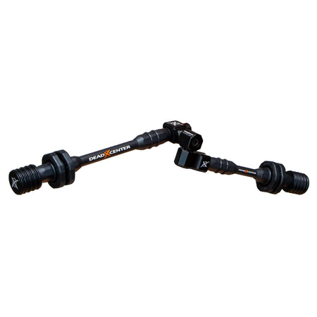Dead Center Hunter XS Combo Bow Stabilizer Set Black 8"/6"
