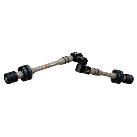 Dead Center Hunter XS Combo Bow Stabilizer Set Tan 8"/6"
