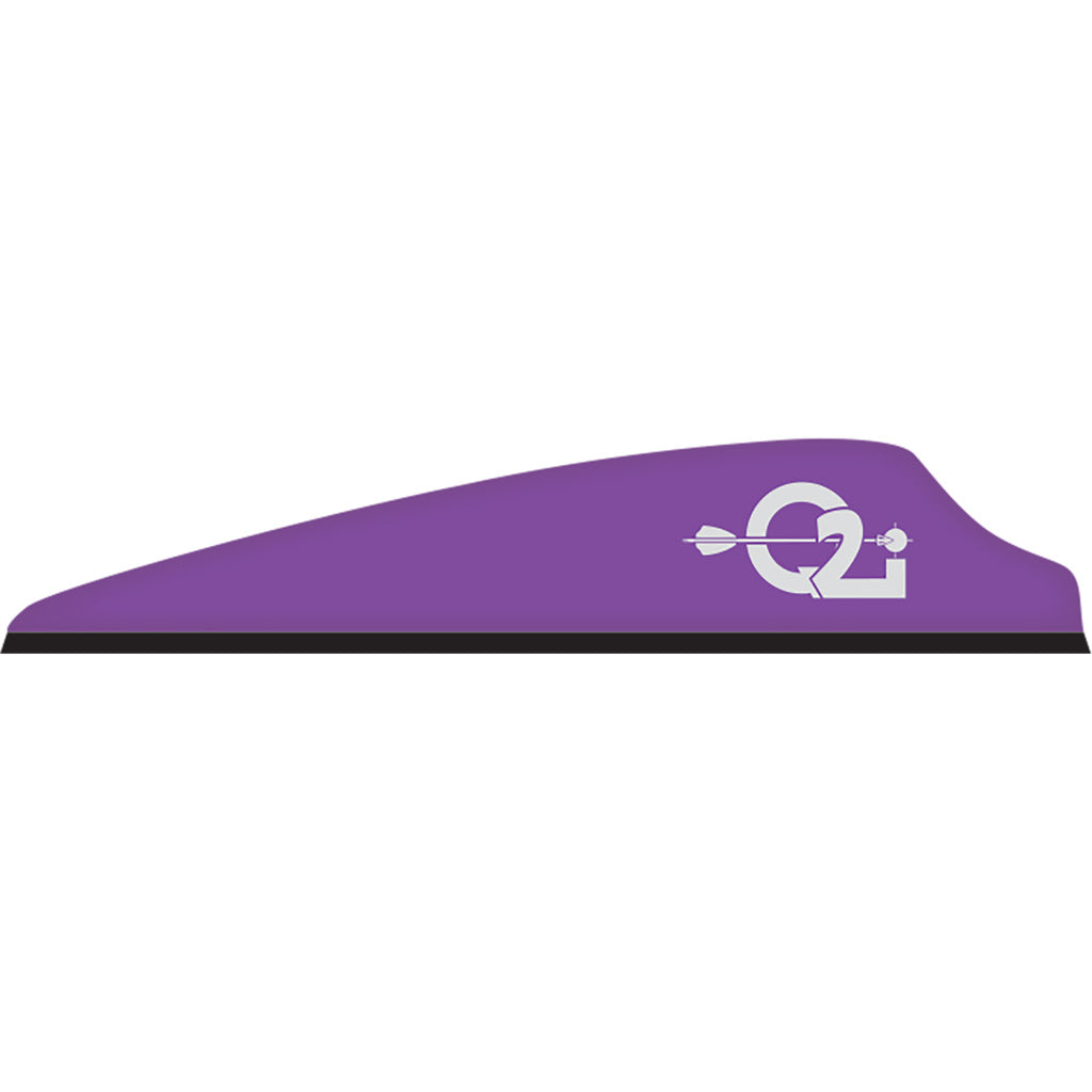 Q2i FusionX-II Violet Arrow Vanes 3" 100 pk.