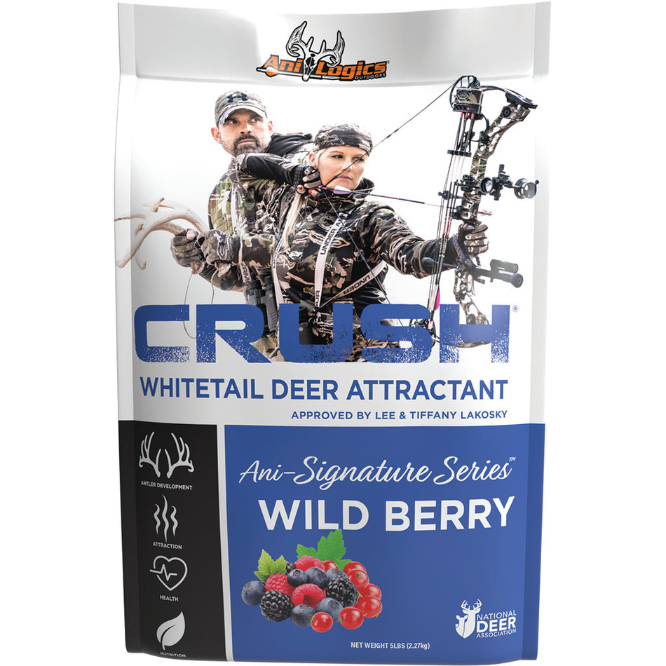 AniLogics CRUSH Granular Attractant Wild Berry 5 lb.