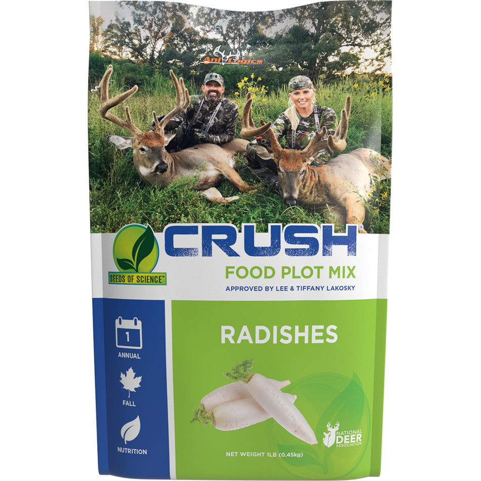 AniLogics CRUSH SOS Radish Food Plot Seed 1 lb.