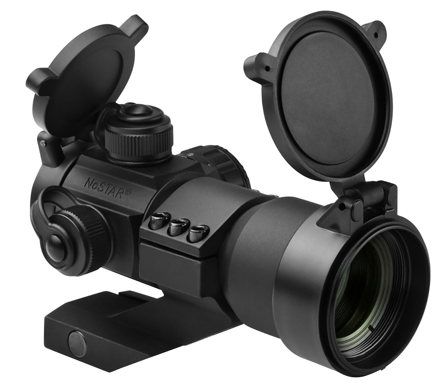 NcStar DRGB135 1x 35mm 3 MOA RGB Dot Reflex Sight Black Anodized Cantilever Mount