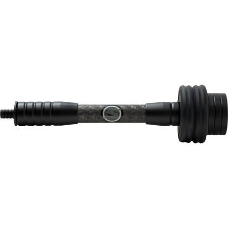 Stokerized M1 Carbon Fiber Hunter Stabilizer 6 in Black with DSD Dampener