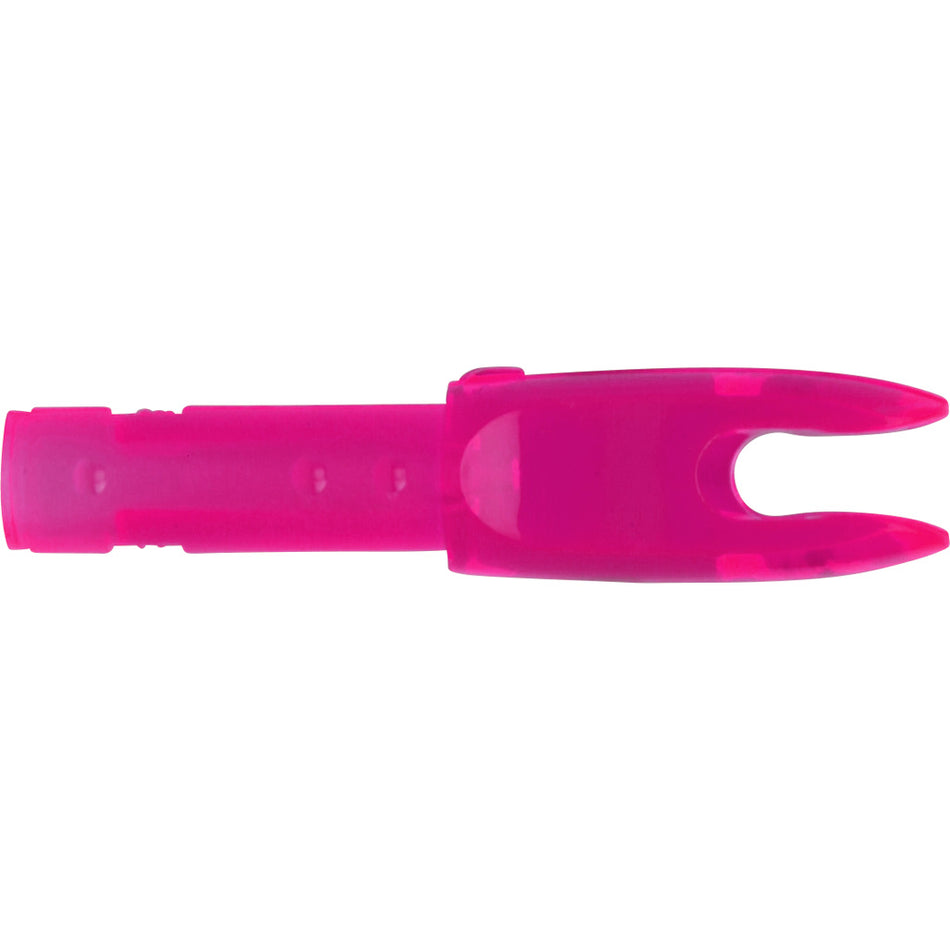 Easton 4mm G Nocks Small Groove Pink 12-Pack Arrow Nocks