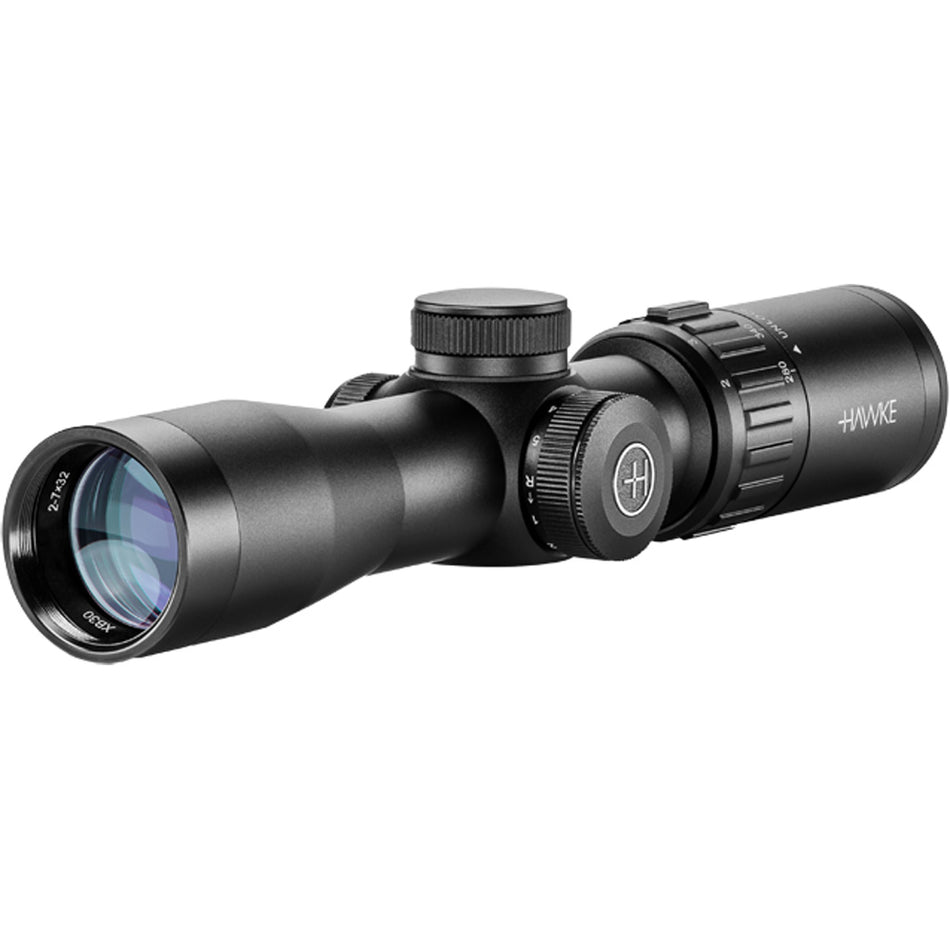 Hawke XB30 2-7x32 Illuminated Reticle Crossbow Scope