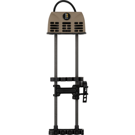 TightSpot Rise Bow Quiver RH Saddle Tan Compact Quick Detach