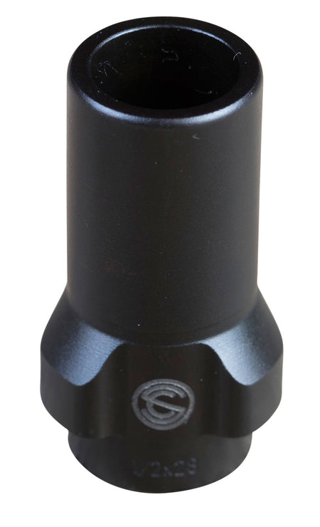 SilencerCo AC2604 3-Lug Muzzle Device 9mm 1/2x28 Thread Suppressor Mount