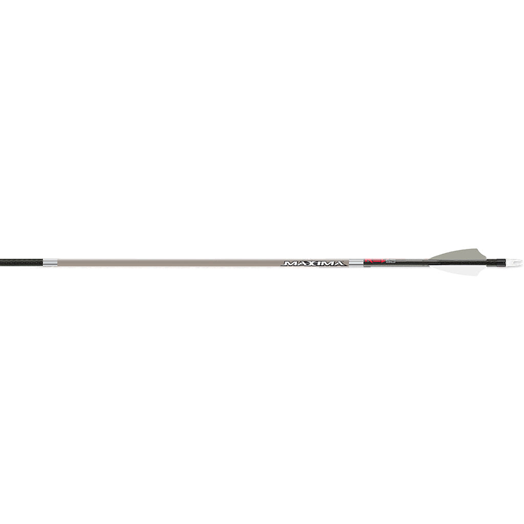 Carbon Express Maxima Red SD 300 Spine Stone Gray Carbon Arrows 6 Pack