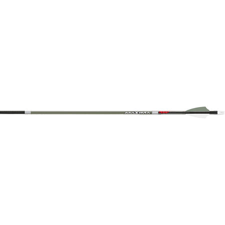 Carbon Express Maxima Red SD 350 Spine OD Green Carbon Arrows 6 Pack