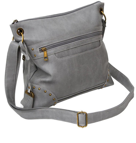 Bulldog Concealed Carry Crossbody Style Purse & Holster, Grey