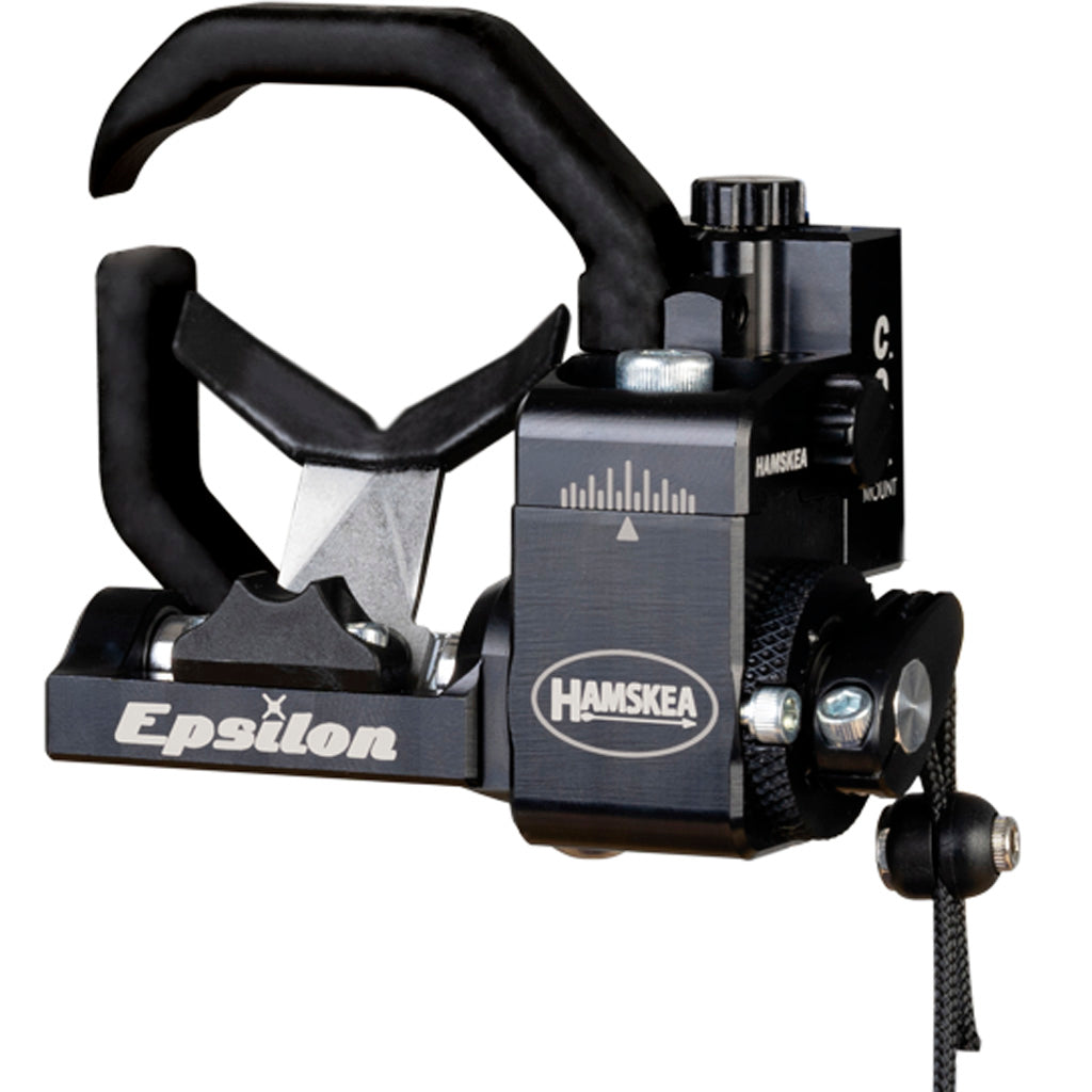 Hamskea Epsilon LH Arrow Rest with C.O.R. Riser Interface Bracket