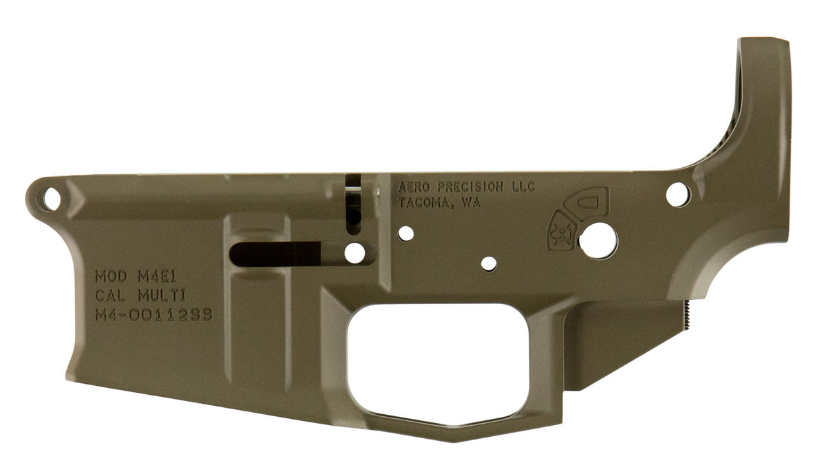 Aero Precision M4E1 Multi-Caliber Stripped Receiver - FDE Cerakote